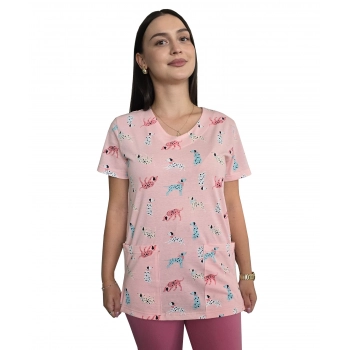 Bluza medyczna W20 elastyczna bawełna roz. 4XL